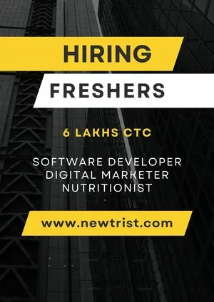 Newtrist Hiring Freshers 6 Lakhs CTC Digital Marketing