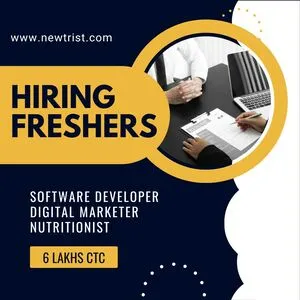 Newtrist Hiring Freshers 6 Lakhs CTC Software Developer