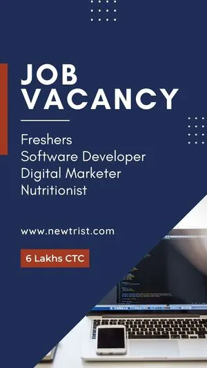 Newtrist Hiring Freshers 6 Lakhs CTC Software Engineer