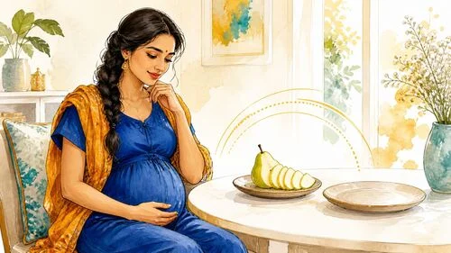 Benefits & Portions of Pear Fruit During Pregnancy
