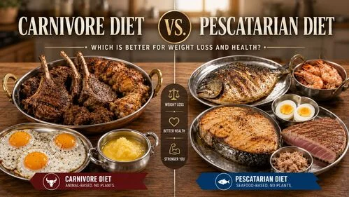Carnivore Diet vs. Pescatarian Diet