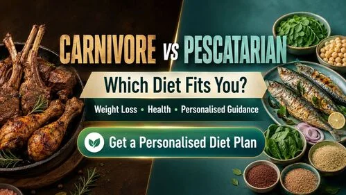 Carnivore diet vs pescatarian diet what is the difference, and which is better