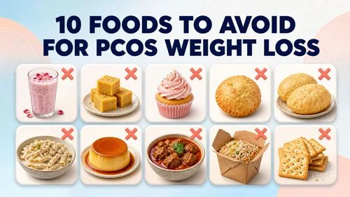 10 Foods to Avoid for PCOS Weight Loss