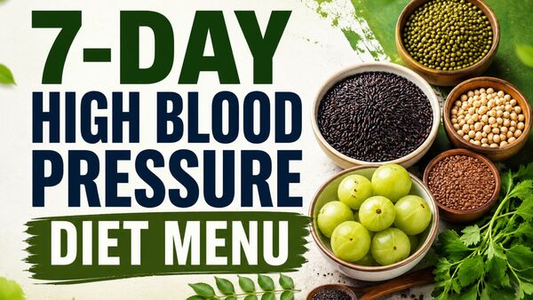 7-Day High Blood Pressure Diet menu