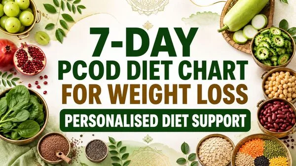 7-Day PCOD Diet Chart for Weight Loss