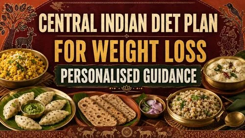 Central Indian Diet Plan for Weight Loss Madhya Pradesh and Chhattisgarh