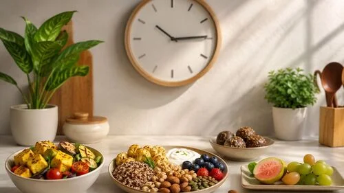 Diabetes meal timing and fasting