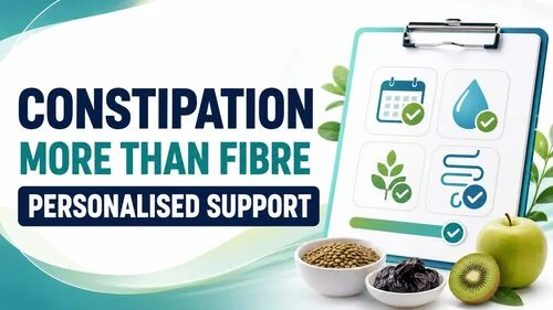 Foods, Fibre and Bowel Health for Constipation