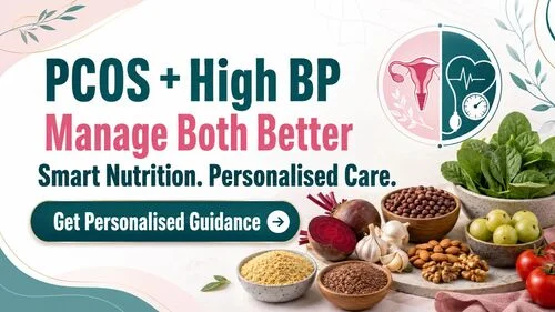PCOS and High Blood Pressure Diet Management