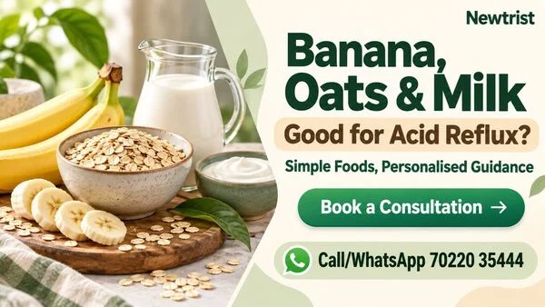 Are Banana, Oats and Milk Good for Acid Reflux