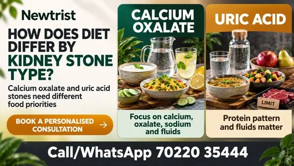 How Does Diet Differ by Kidney Stone Type