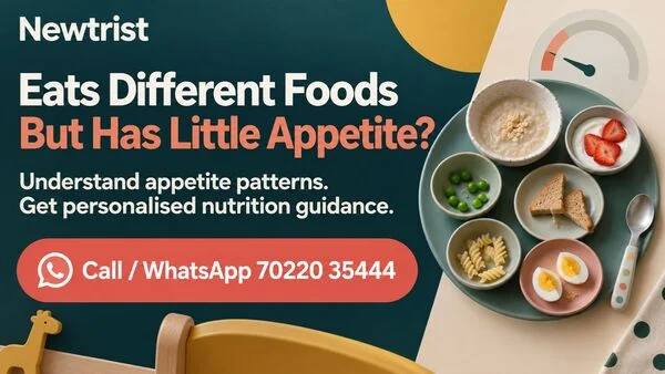 If Your Child Eats Different Foods but Has Little Appetite