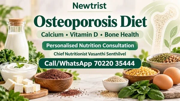 Osteoporosis Diet, Calcium, Vitamin D and Nutrition for Stronger Bones