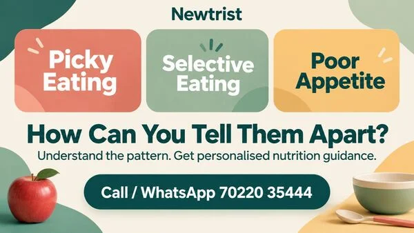 Picky Eating, Selective Eating and Poor Appetite How Can You Tell Them Apart