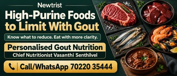 Which High-Purine Foods Should Be Limited With Gout