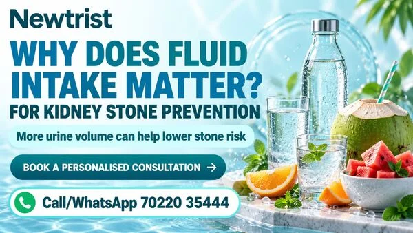 Why Does Fluid Intake Matter for Kidney Stone Prevention