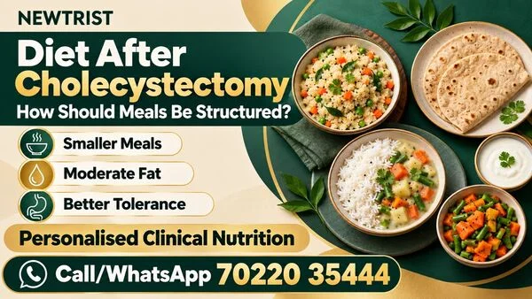 Diet After Cholecystectomy, How Should Meals Be Structured