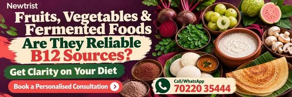 Do Fruits, Vegetables and Fermented Indian Foods Provide Vitamin B12