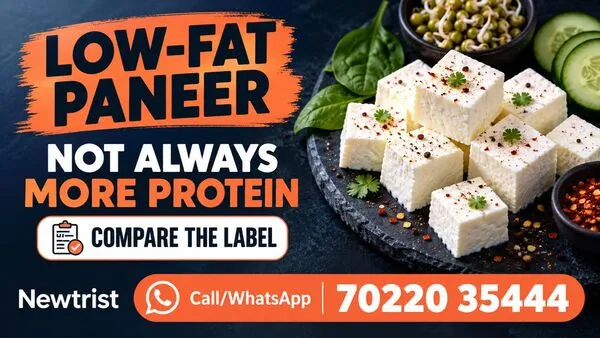 Does Low-Fat Paneer Always Contain More Protein