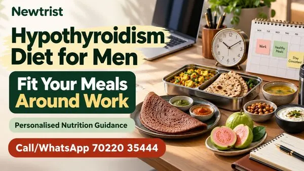 How Can a Hypothyroidism Diet for Men Fit Around Work