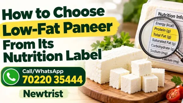 How to Choose Low-Fat Paneer From Its Nutrition Label