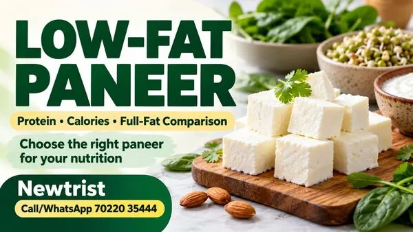 Low-Fat Paneer, Protein, Calories